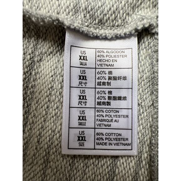 Disney Parks Sweatshirt Women’s 2XL Heathered Gray Disneyland Resort Lightweight - Picture 7 of 10